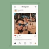 Kép 3/3 - Instagram szelfikeret nyaralásra