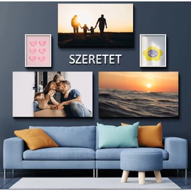 3D betűk - fehér opál plexi
