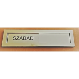 Szabad-foglalt jelzés tárgyalóra - arany