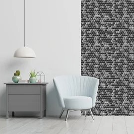 Öntapadós tapéta - 3D hatású kockás
