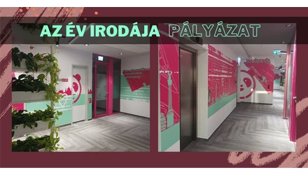 Az Év Irodája Pályázat - Foodpanda iroda dekorációja